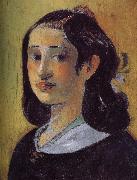 Paul Gauguin The artist s mother oil painting on canvas